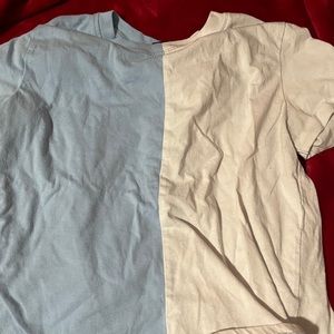 Crop top: multi color: size S